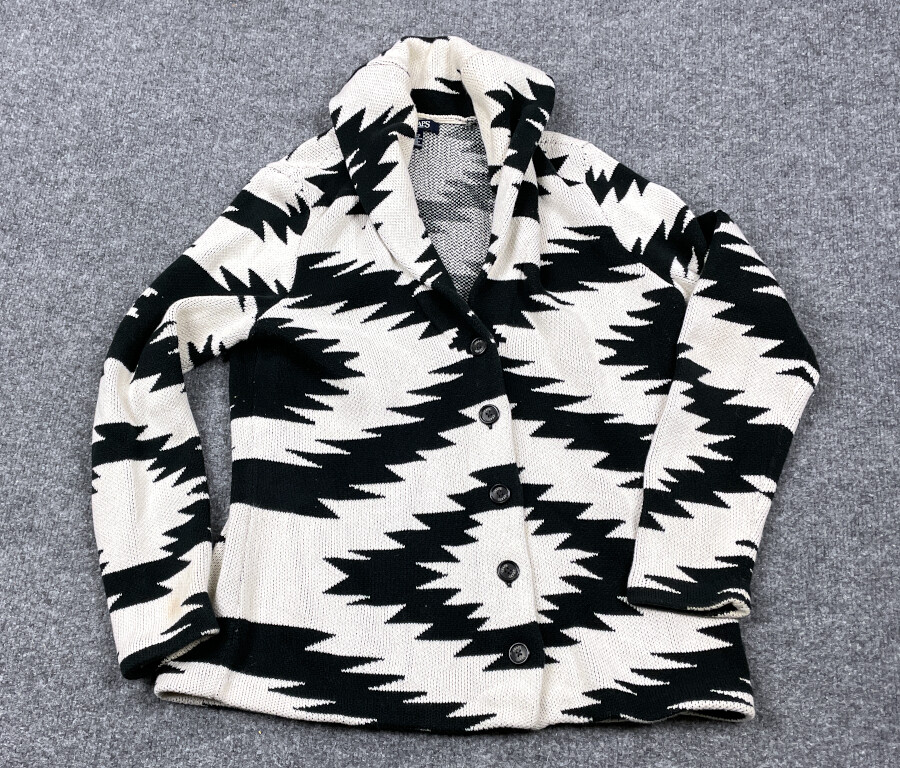 Southwestern Ivory Black Geometric 