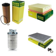 MANN-FILTER Inspektionspaket Filterset für Audi A4 Avant 2.5 TDI 8ED B7 8E5