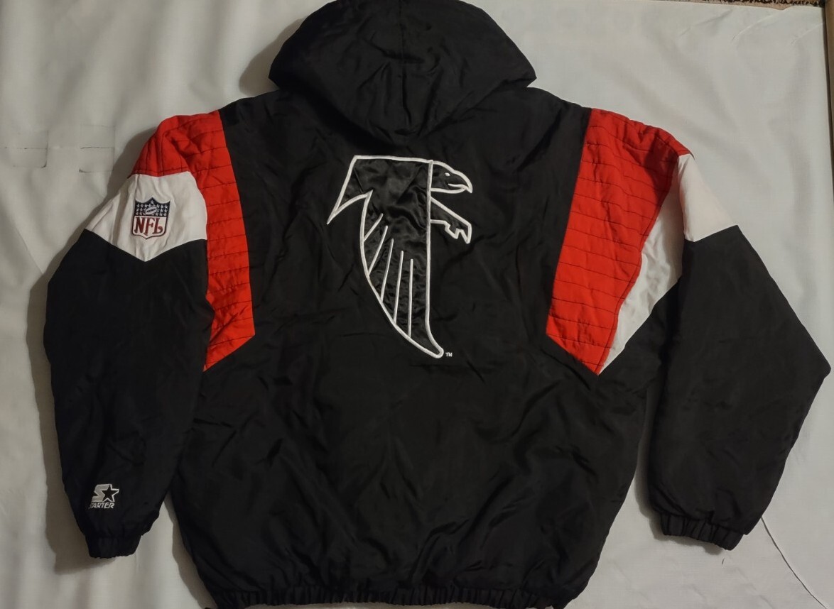 Varsity Jacket Atlanta Falcons Starter Pullover Jacket Atlanta