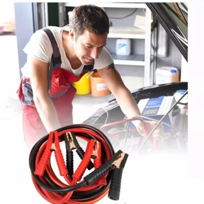 Starthilfeverstärkerkabel 600 AMP - Notfall Autobatterie Starter - SPRUNGKABEL