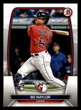 Bo Naylor 2023 Bowman #60 Cleveland Guardians BASEBALL ROOKIE *060