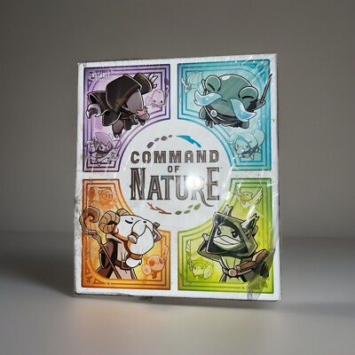 Command Of Nature Unstable Games Board Game Brand New Sealed Box Damage