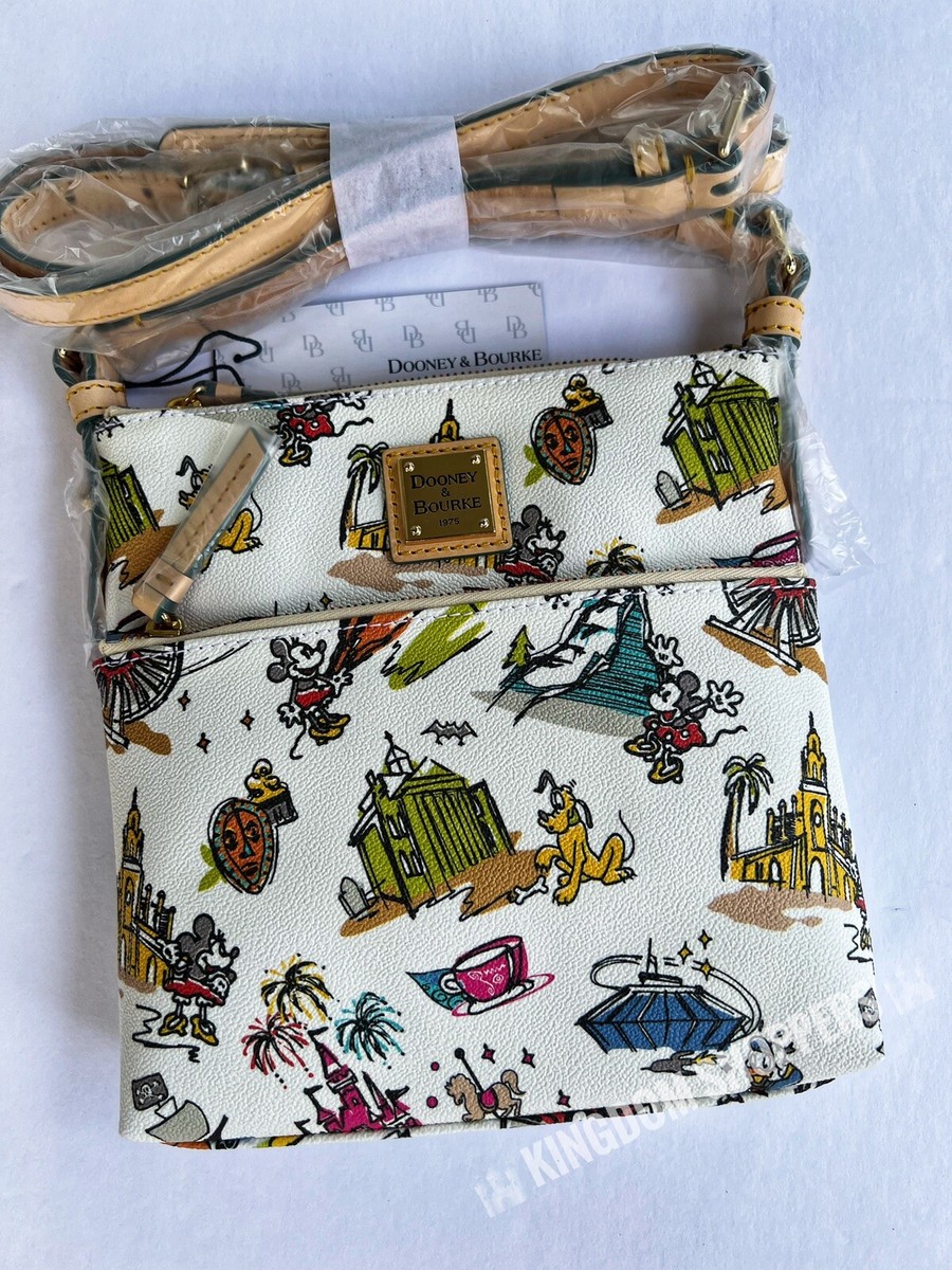 Disney Dooney & Bourke Disneyland Disneyana Letter Carrier 