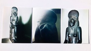 Rare 3X 8X10 SEKHMET Egyptian Lioness Lion Cat Goddess God Photo Lot Bastet Bast