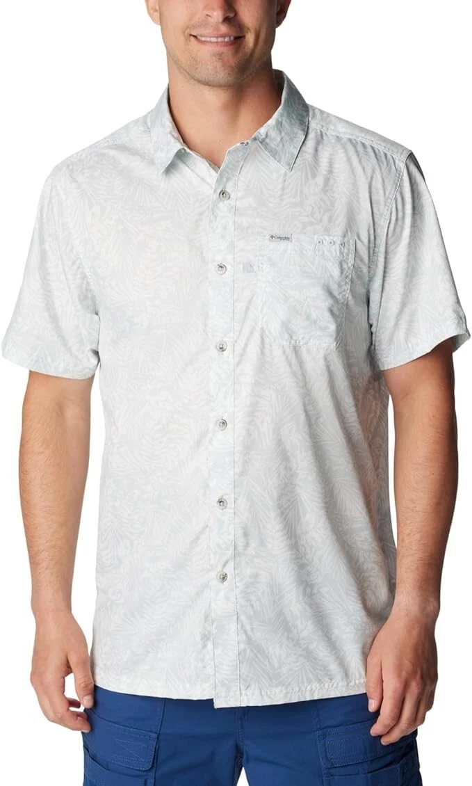 Columbia PFG SlackTide Men’s Large Fishing Shirt Short Sleeve