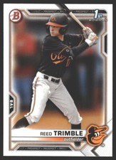 Reed Trimble #BD-144 2021 Bowman Draft Baltimore Orioles