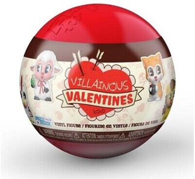 Funko Paka Paka Villainous Valentines  Vinyl Figuren Überraschungskapsel
