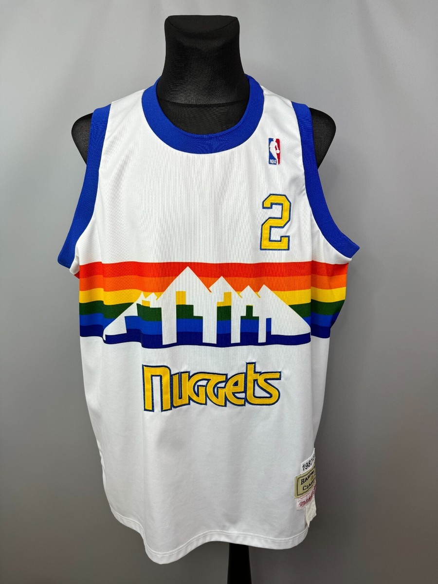 DENVER NUGGETS ALEX ENGLISH JERSEY NBA BASKETBALL 1987 988