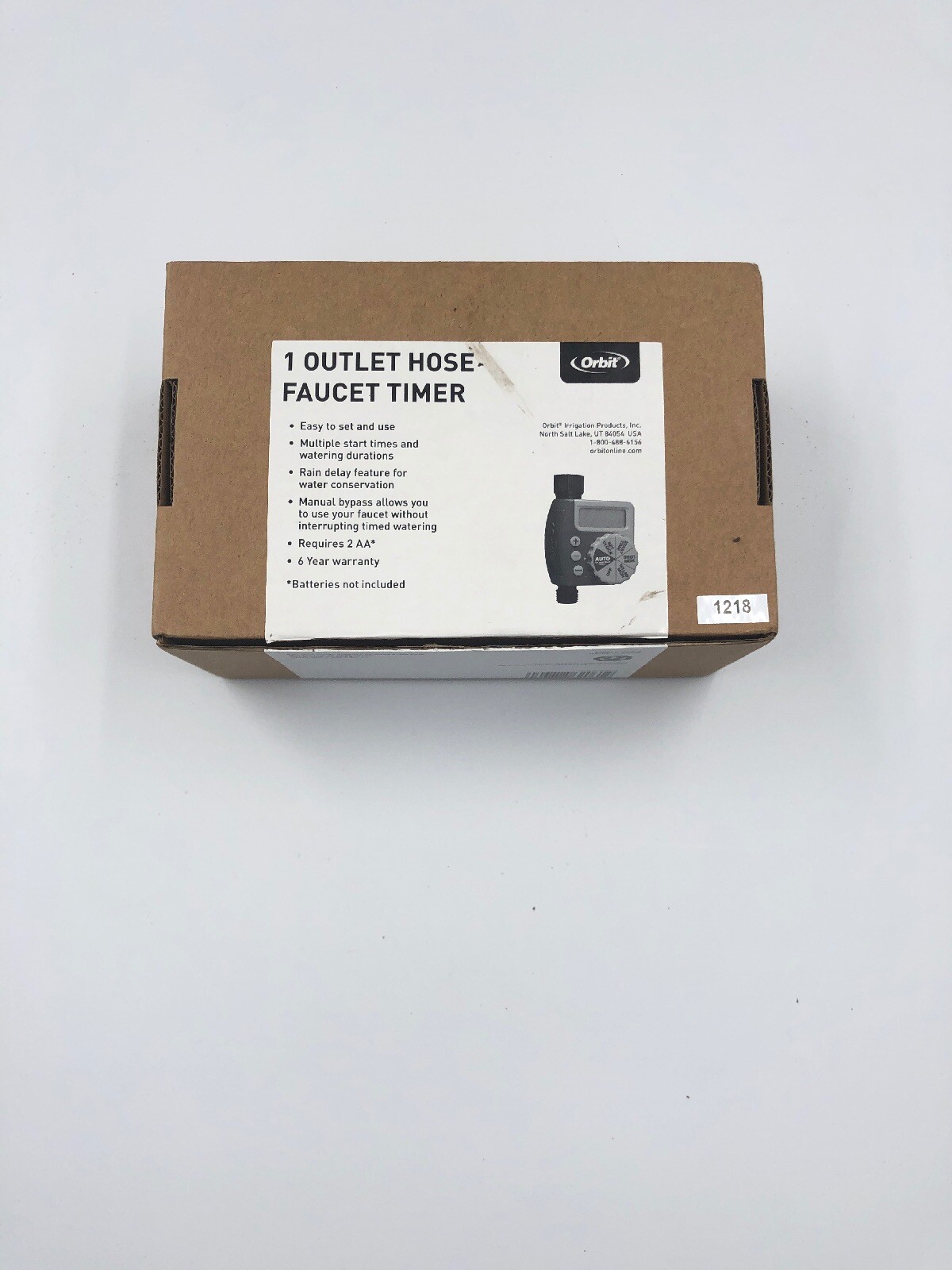 Orbit 62061z 1 Outlet Programmable Hose Faucet Timer Home Garden