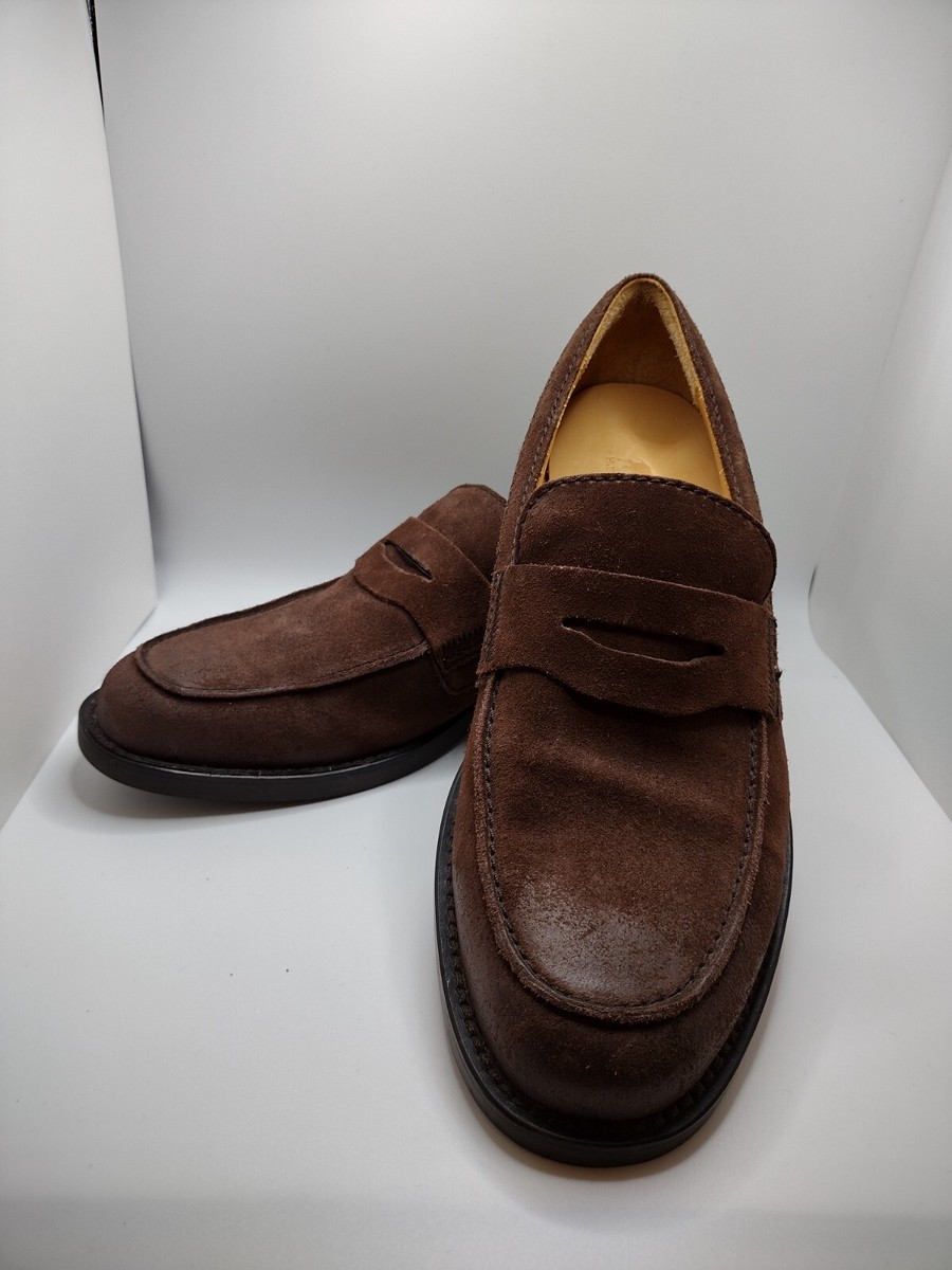 HS Trask dress loafers HS Trask Black Textured and Smooth Brown Leather Tassel  main image 4