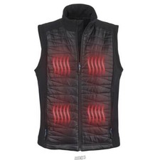 Hammacher Best Heated Heat Vest IonGear Black Medium Coat
