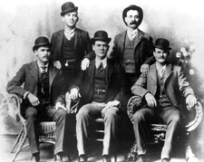 Butch Cassidy, Sundance Kid, Hole in the Wall Gang Old West, 8"x 10" Photo 232