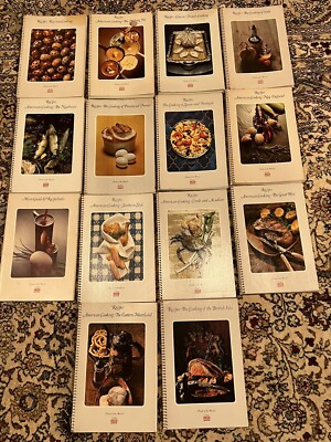 Foods Of The World. 14 Spiral Cookbooks Recipes. Time Life 1971.