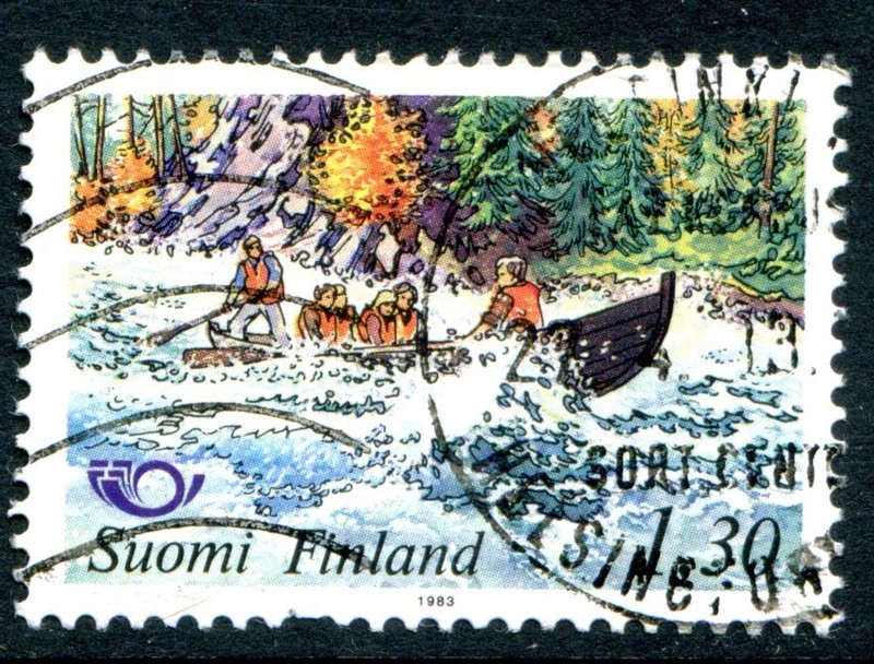 Finland Stamp Scott #676 Nordic Cooperation 1983