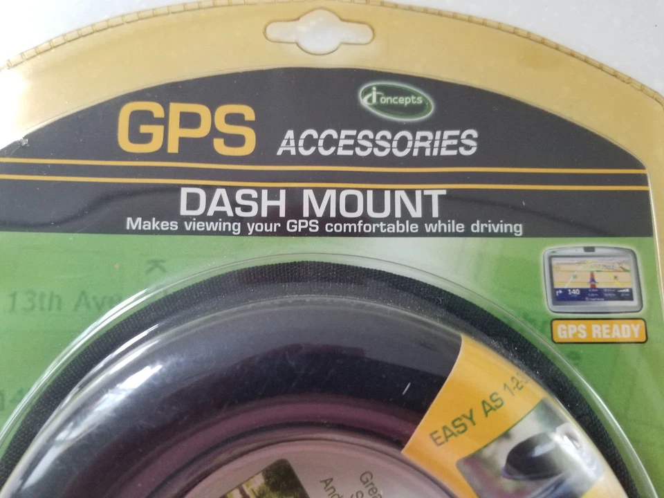 Sakar iConcepts Vehicle GPS-745 Dashboard Suction Mount New - Image 2 of 4