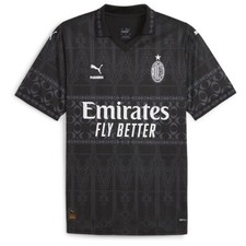 PUMA AC MILAN X PLEASURES 4TH  776066-01  AUTHENTIC  ORIGINAL SOCCER JERSEY