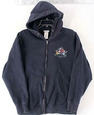 Vintage Walt Disney World Hoodie Men s Medium Full Zip Long Sleeve Sweater Y2K