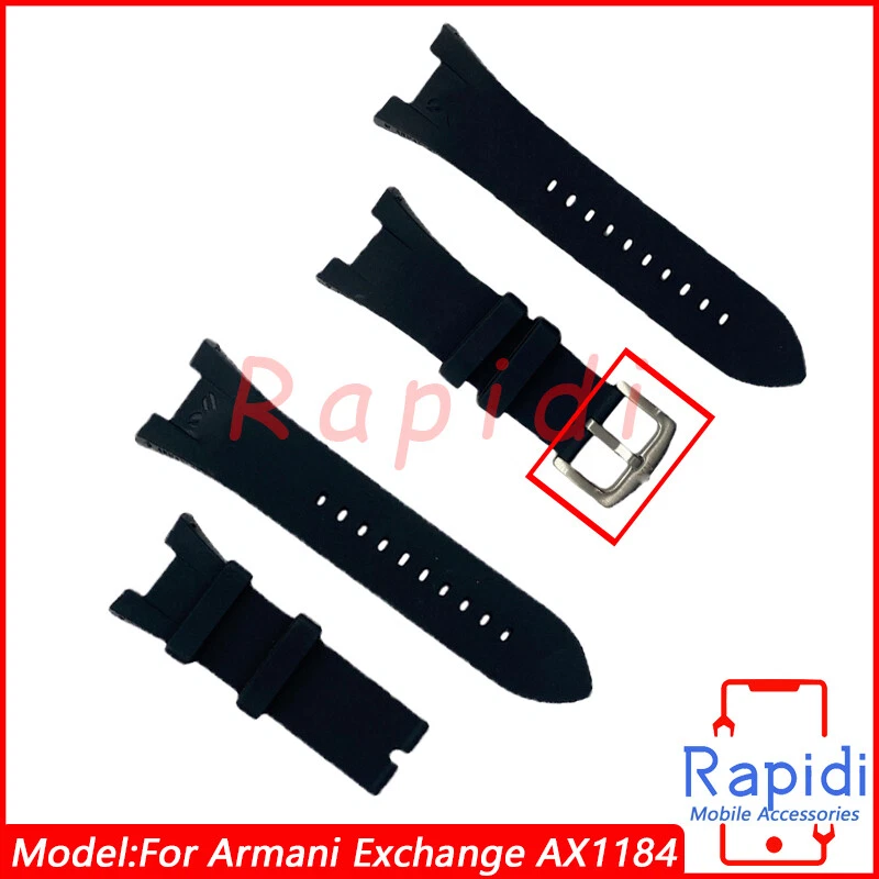For Armani Exchange AX1281 AX1070 AX1041 AX1108 AX1050 Rubber