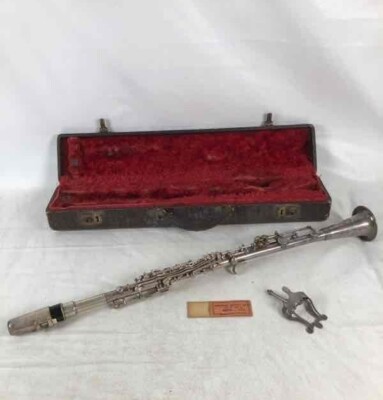 Cundy-Bettoney Three Star Metal Clarinet, USA, Very Good Condition