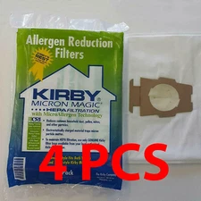 4 x For KIRBY VACUUM BAGS:24 Sentria UNIVERSAL~ F Style MICRON MAGIC Hepa 