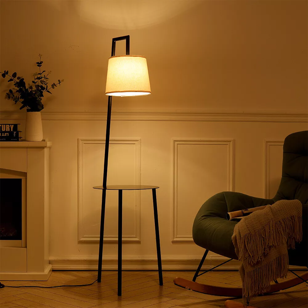 Integrated Floor Tall Lamp With Small