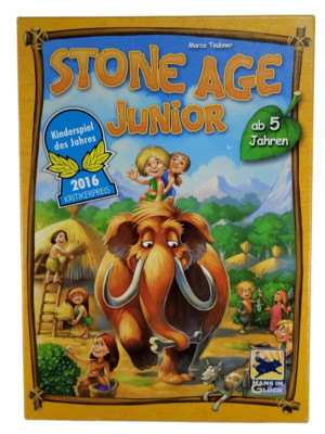 Stone Age Junior Hans im Glück Familienspiel Brettspiele Gesellschaftsspiele