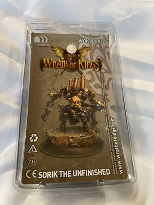 Wrath of Kings Sorik the Unfin- WOK 900014  #1 - box may be incomplete see descr