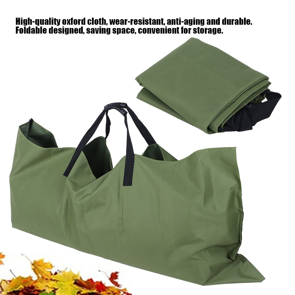 2&8209;in&8209;1 Garden Yard Waste Bag Leaf Mat Large Capacity Gardening Decid