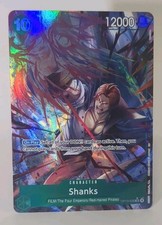 Shanks (028) (Alternate Art) OP13-028 Carrying on His Will Foil SR Full Art