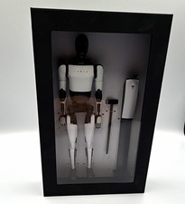Tesla Tesla Bot Action Figure Boxed Plastic White/black W/ Display Stand 14+