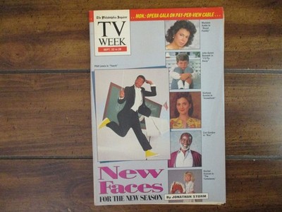 1991 Philadelphia Inquirer TV Mag(FALL PREVIEW/BROOKLYN BRIDGE/PHIL LEWIS/TEECH)