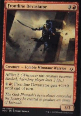 Frontline Devastator - Hour of Devastation: #93, Magic: The Gathering Nm C258