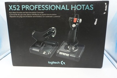 Logitech G Saitek X52 Pro USB Flight Control System compatible with Windows