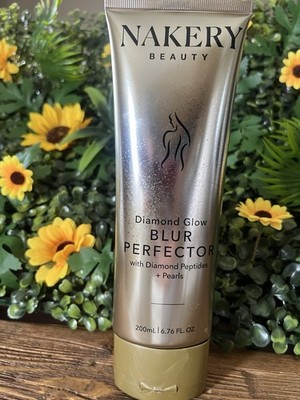 Nakery Beauty Diamond Glow Blur Perfector With Diamond Peptides + Pearls 6.76oz