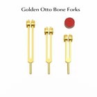 ✨ GOLD Otto Tuners – Professional Tuning Forks 32 Hz • 64 Hz • 128 Hz | Weighted