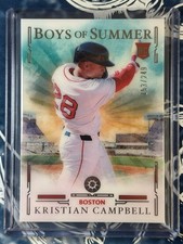 2025 Panini Boys of Summer Kristian Campbell RC #77 /249 Red Sox RC