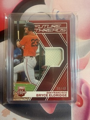 2023 Panini Elite Extra Edition - Future Threads Bryce Eldridge /49 #FT-BE