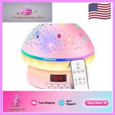 Kids' Room Enchantment: Star Projector Night Light with 360  Rotation  Colors