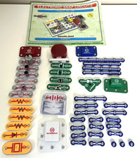 Elenco Snap Circuits Replacement Parts Lot of 45 Pieces  Book STEM