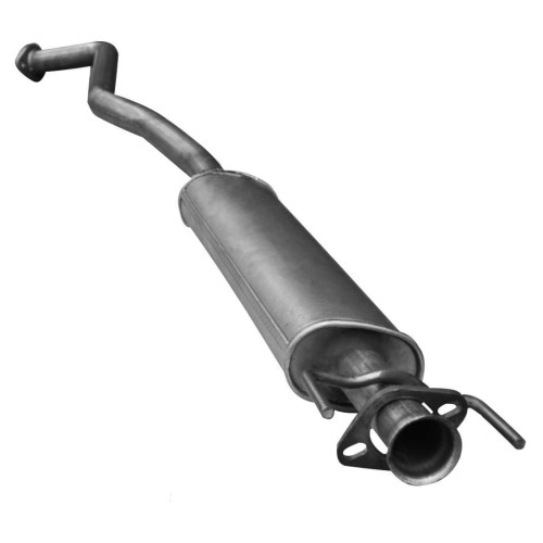 Silencieux intermédiaire pour Opel Vectra B 1.6 100cv en acier aluminisé premium ajustement usine
