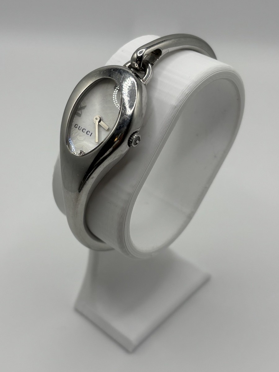 GUCCIレディース腕時計 Gucci 103 Floral Teardrop shape Bracelet QZ Women's Watch New