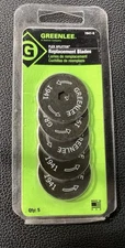 Greenlee 1941-5 Replacement Blades for 0952-01/1940 old -MC Cutter-, 5 Pack