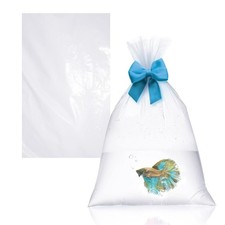Clear Plastic Fish Bags 2 Mil Poly Aquarium Transport 1000 Count 6 x 12 in
