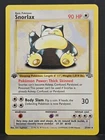 1999 Pokemon Jungle 1st Edition #27 Snorlax R