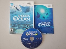 Endless Ocean (Nintendo Wii, 2008) COMPLETE disk/case/manual