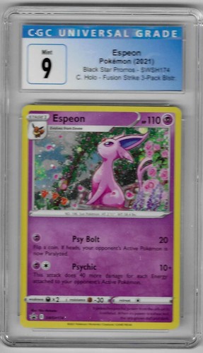 Espeon graded CGC 9 for sale on eBay