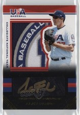 2017 Panini USA Baseball Stars & Stripes 3/10 Alex Faedo #6 Auto 0i76