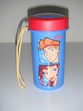 Tupperware kleiner Schlumpf Trinkbecher Becher Hercules 300ml