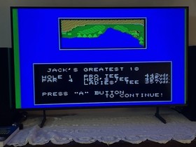 Jack Nicklaus Championship Golf Nintendo NES 1989 (Tested)