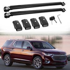 2 piezas barras transversales de riel de techo para Chevrolet Traverse 2018-2022 23